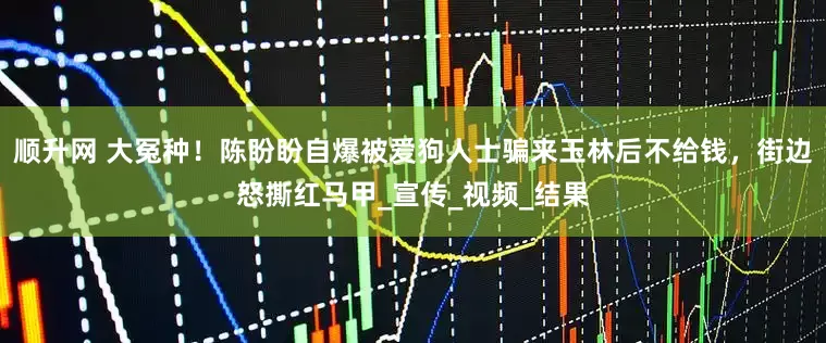 顺升网 大冤种！陈盼盼自爆被爱狗人士骗来玉林后不给钱，街边怒撕红马甲_宣传_视频_结果
