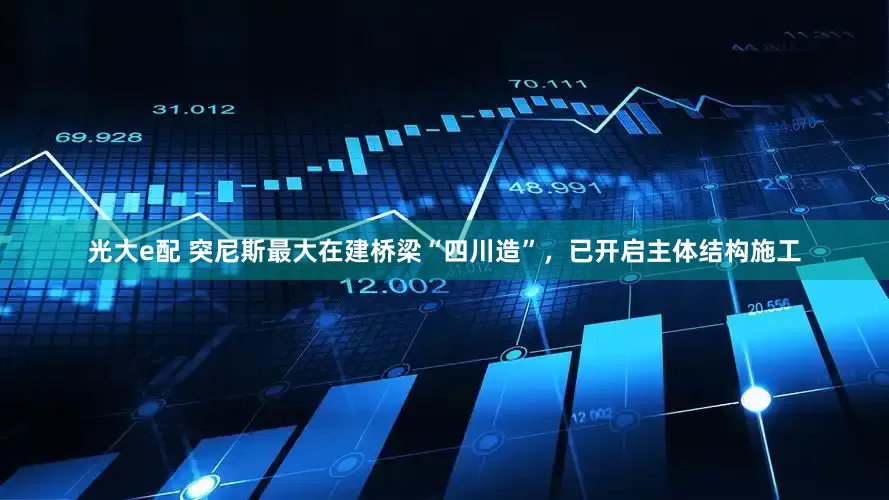 光大e配 突尼斯最大在建桥梁“四川造”，已开启主体结构施工